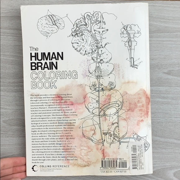 The Human Brain Coloring Book - Picture 2 of 4